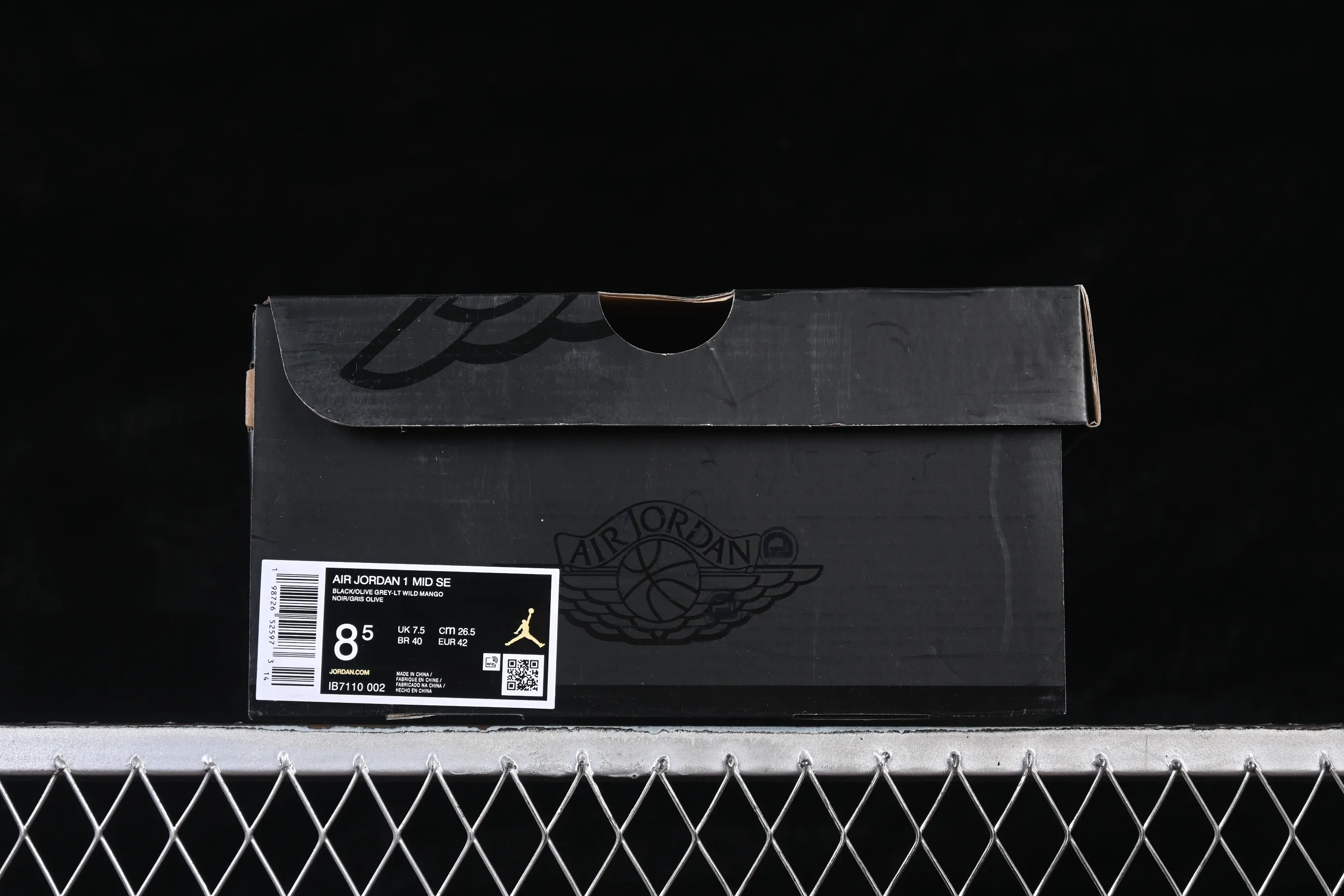 All categories Air Jordan Jordan series basketball shoes Air Jordan 1 Mid G version pure original Air Jordan 1 Mid AJ1 Joe 1 milk tea mocha mid-top cultural casual sneakers IB7110-002